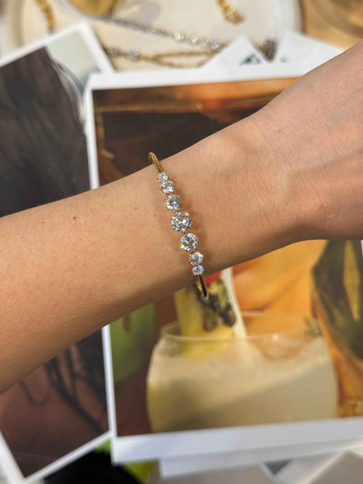 Cannes Diamond - χειροπέδα stainless steel