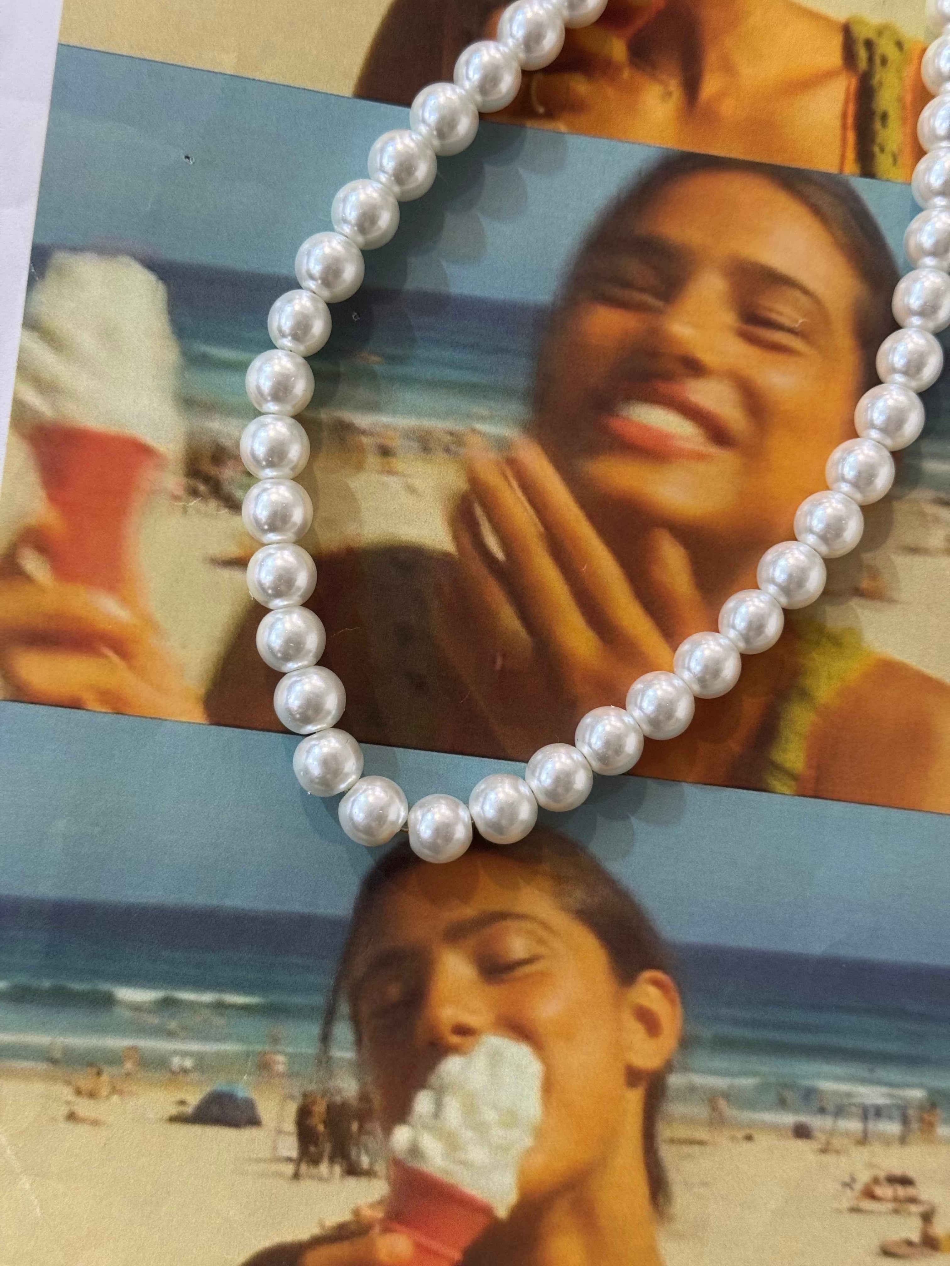 Pearl Strand - κολιέ stainless steel