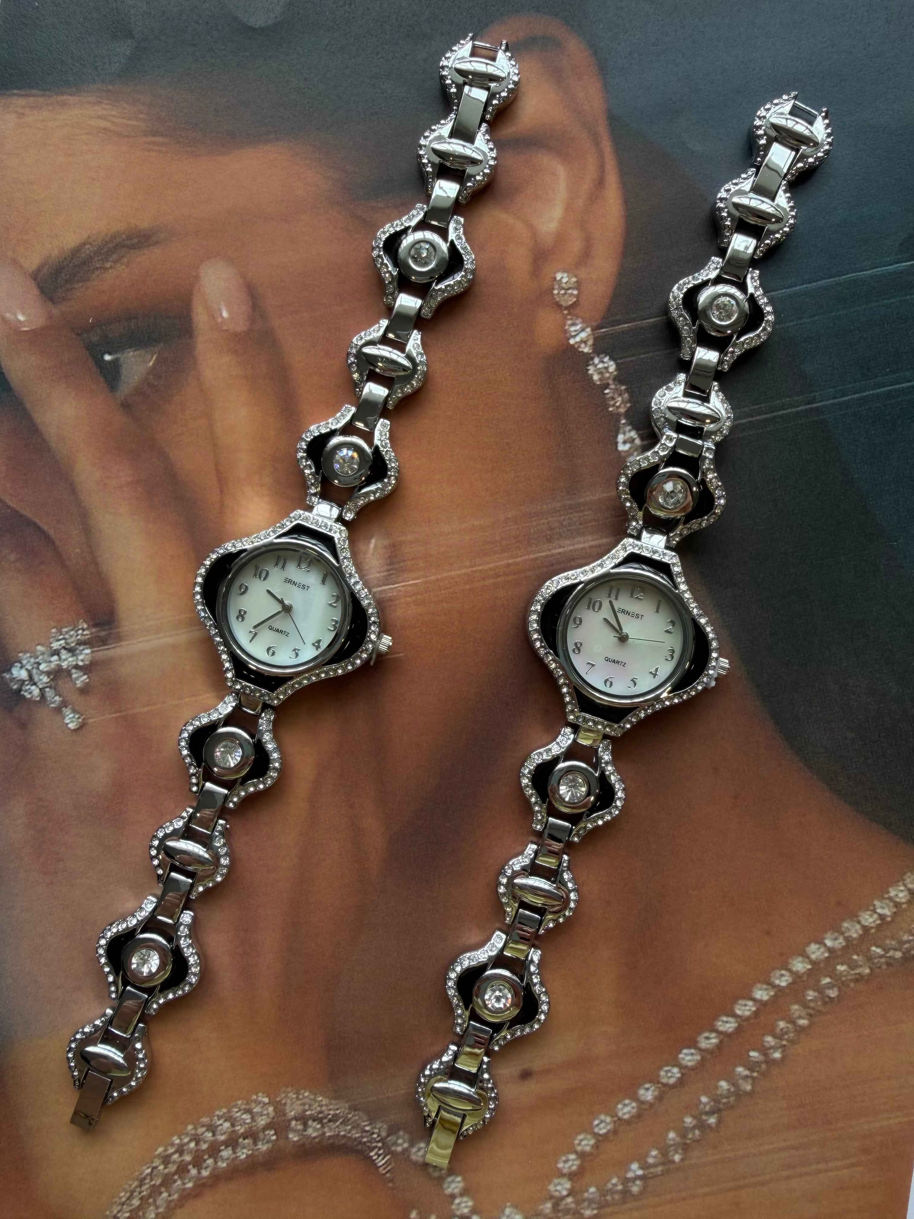 Arabella Crystal Watch-Ανθεκτικός ορείχαλκος
