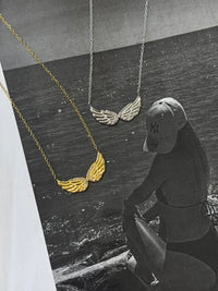 Halo Wings - κολιέ stainless steel