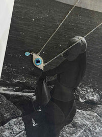Levantine Eye - κολιέ stainless steel