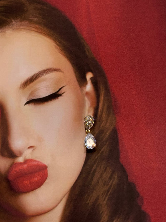 Crystal Teardrop – Earrings VALENTINE'S COLLECTION
