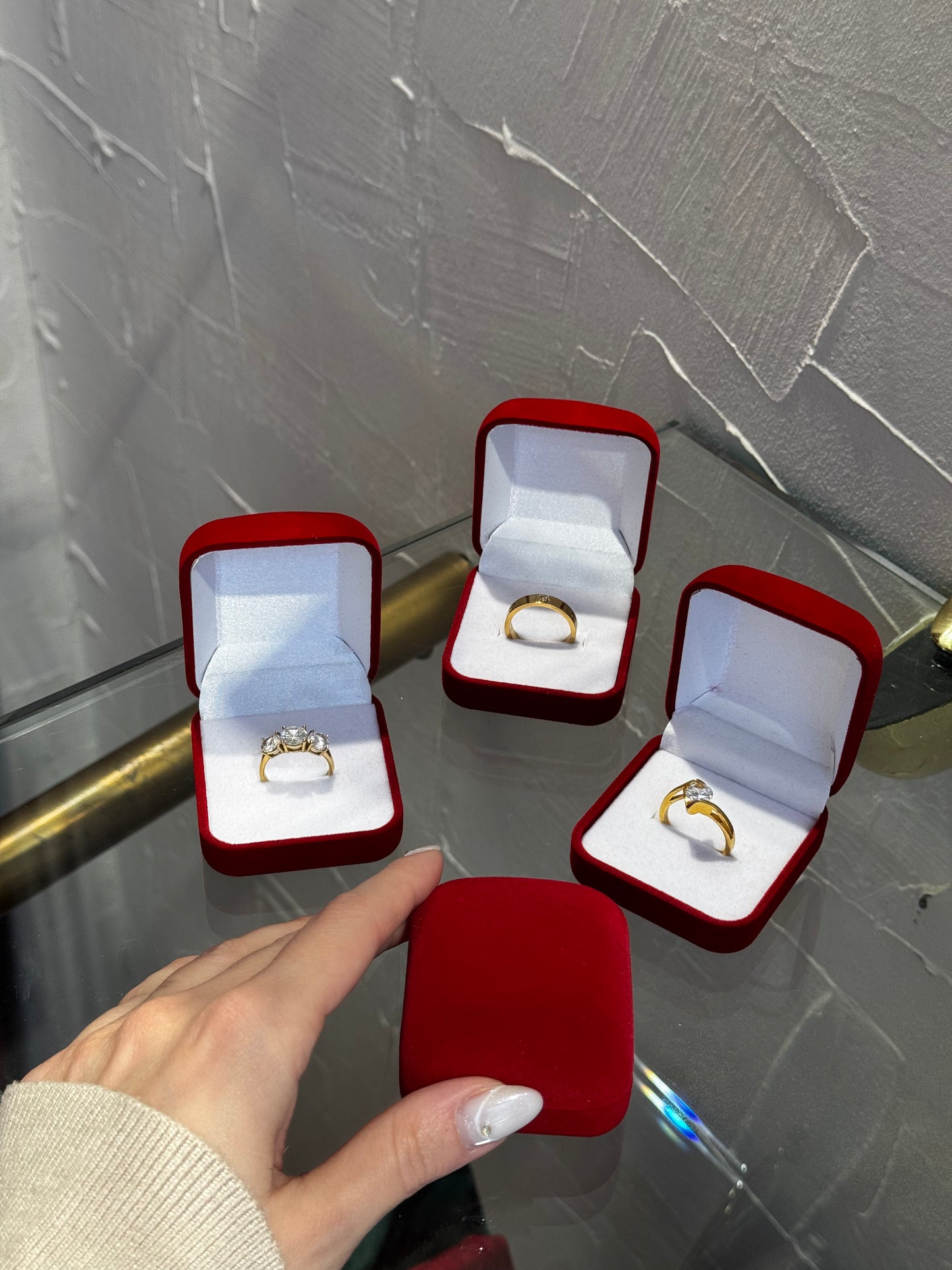 Velvet Love Jewelry Box