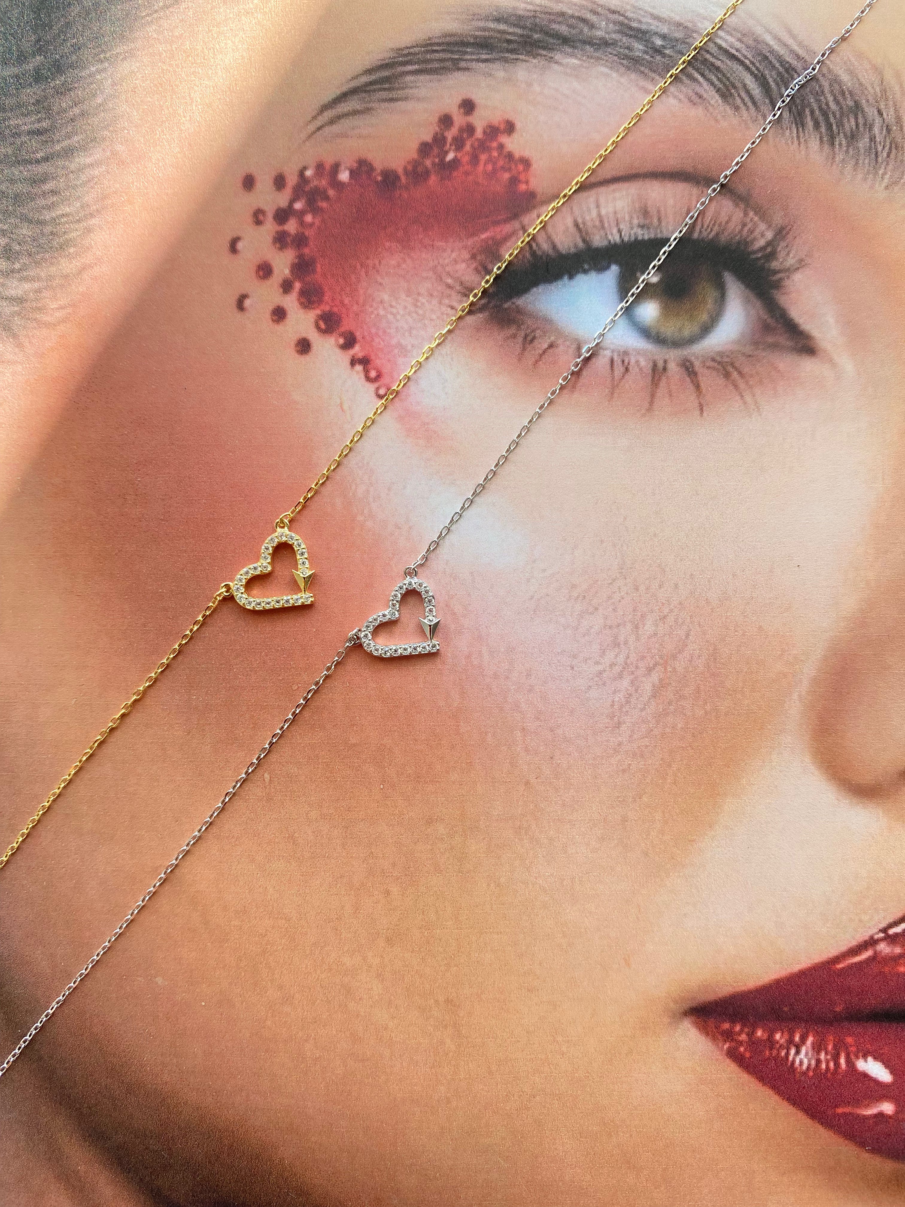 Ember heart κολιέ - VALENTINE’S COLLECTION-Ασήμι 925