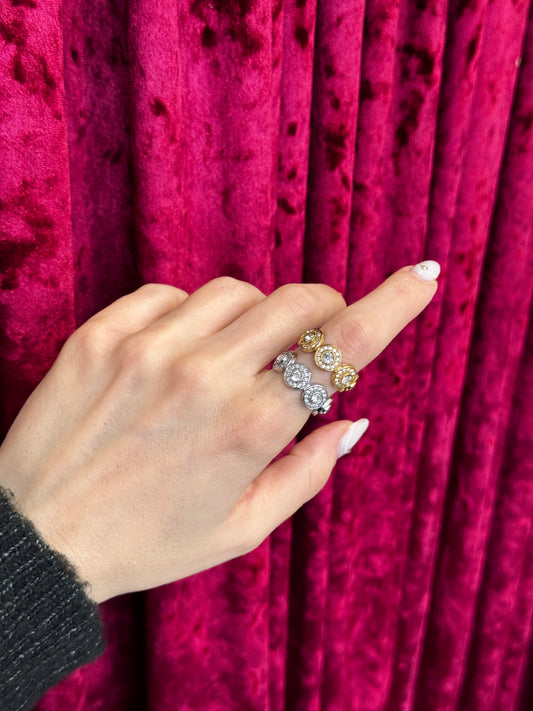 Cosmic Shine – δαχτυλίδι stainless steel