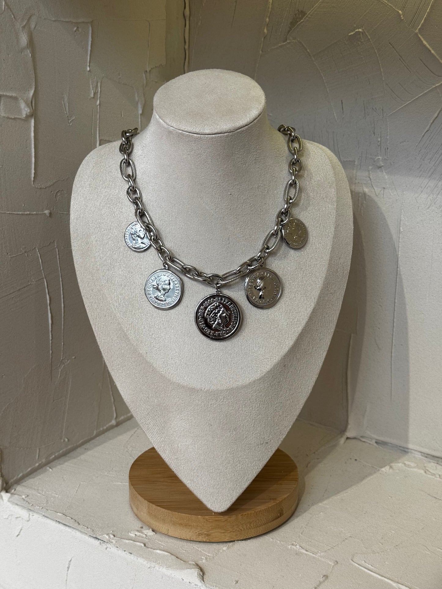 Antique Muse – κολιέ stainless steel