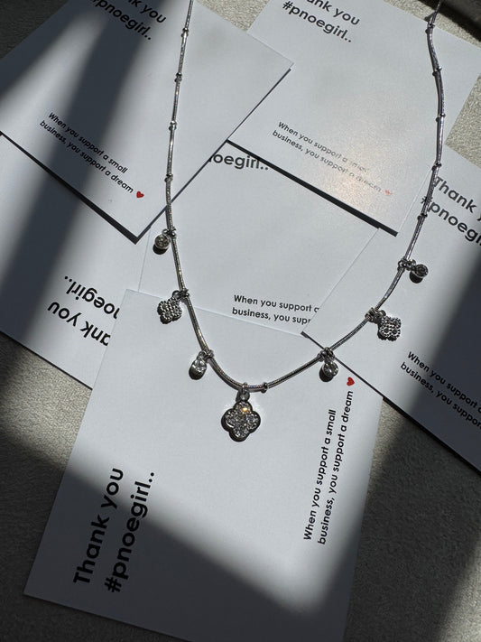 «Prism Aura» - ατσάλινο κολιέ