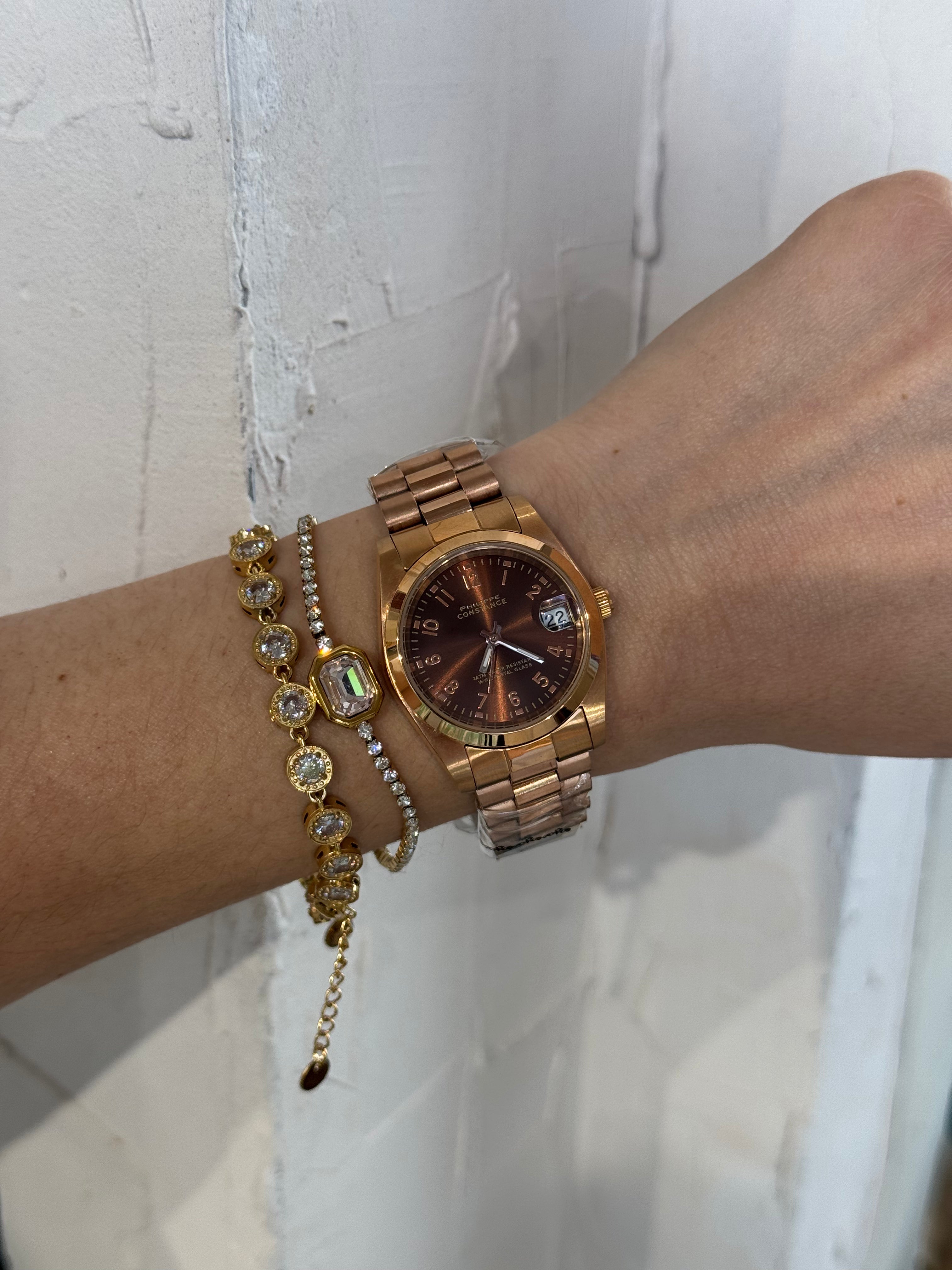 Elysian Rose Gold (medium) - Αδιάβροχο Premium Ρολόι Stainless Steel