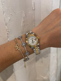 Verona Two-Tone (small) - Αδιάβροχο Premium Ρολόι Stainless Steel