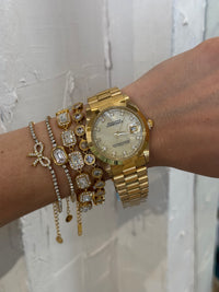 Verona Gold Pearl (large) - Αδιάβροχο Premium Ρολόι Stainless Steel