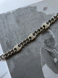 Luxe Pave - βραχιόλι stainless steel
