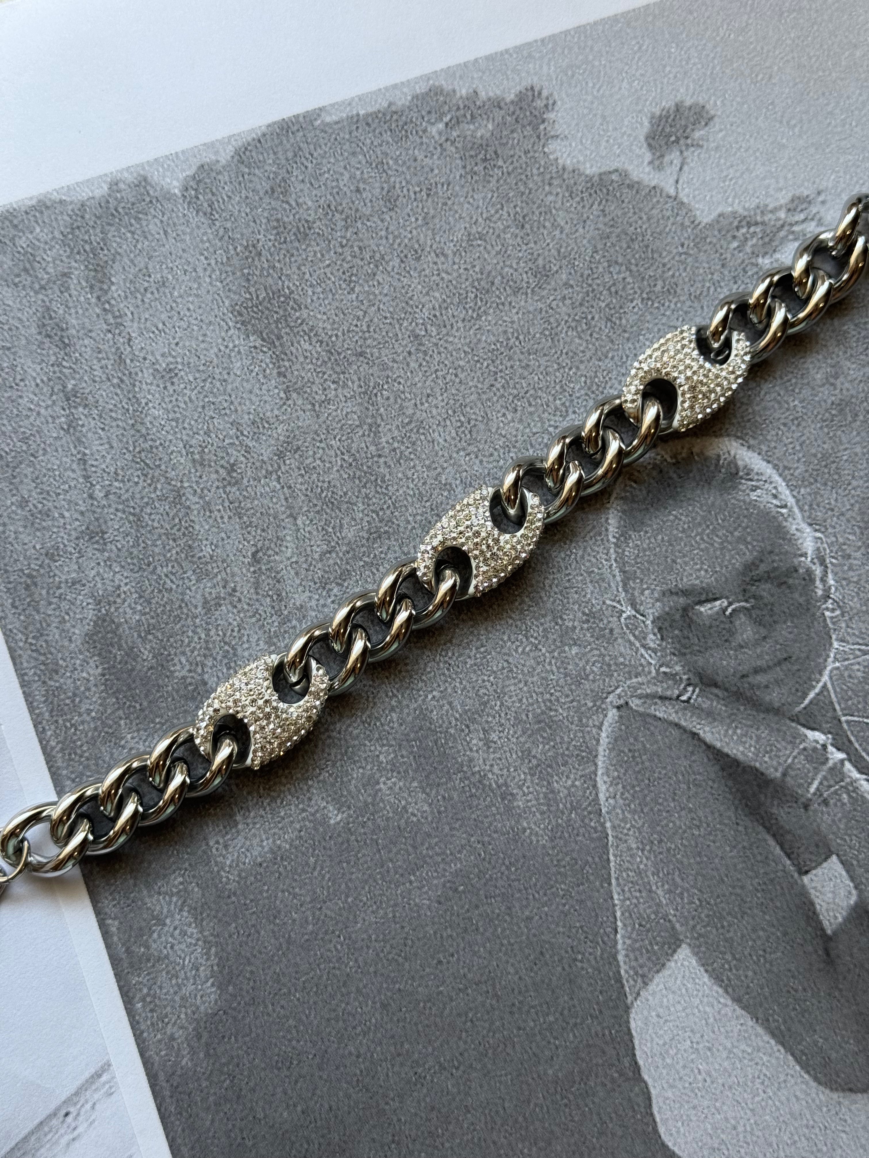 Luxe Pave - βραχιόλι stainless steel