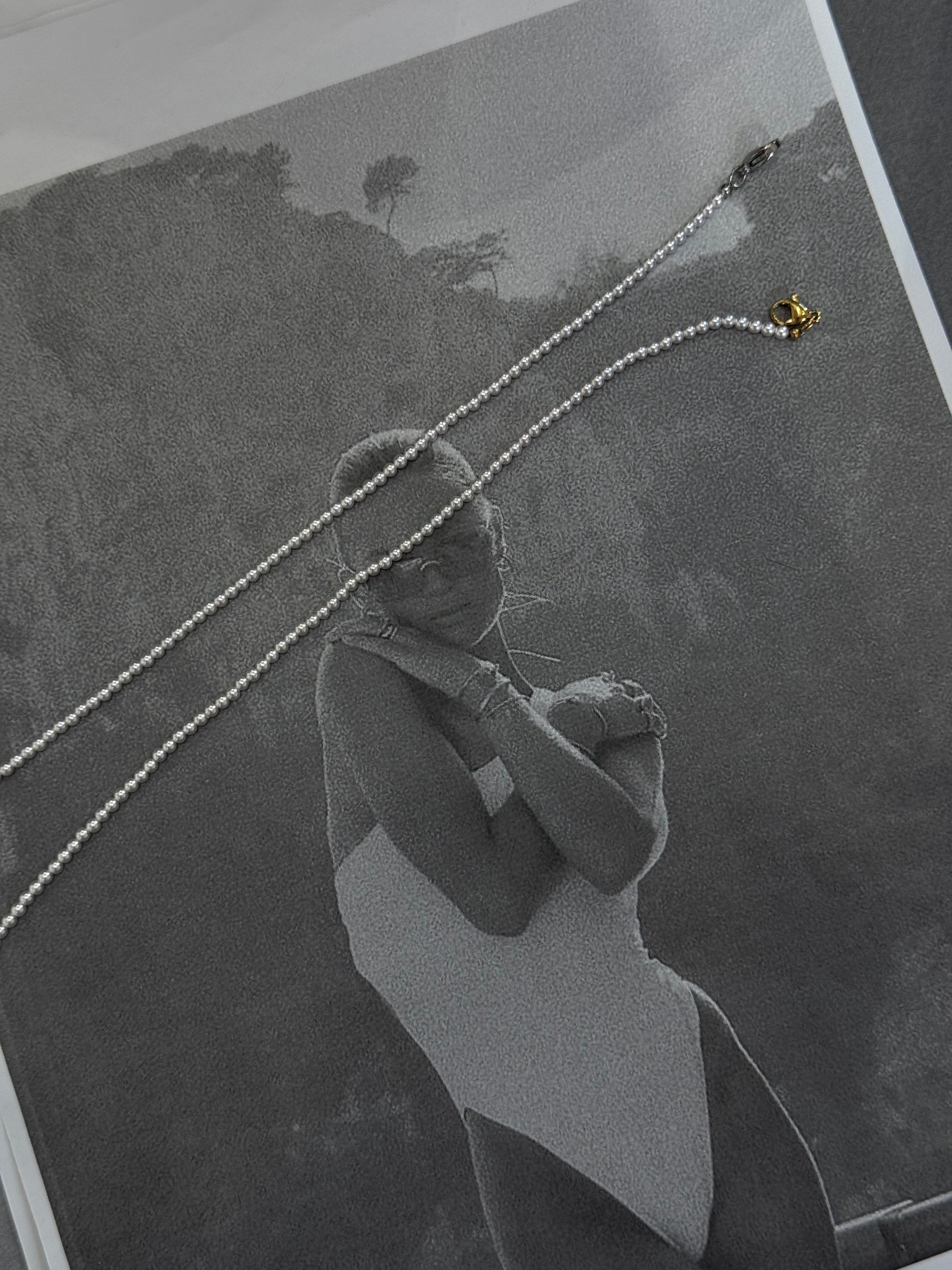 Mermaid Pearl - Βραχιόλι Ποδιού Stainless Steel