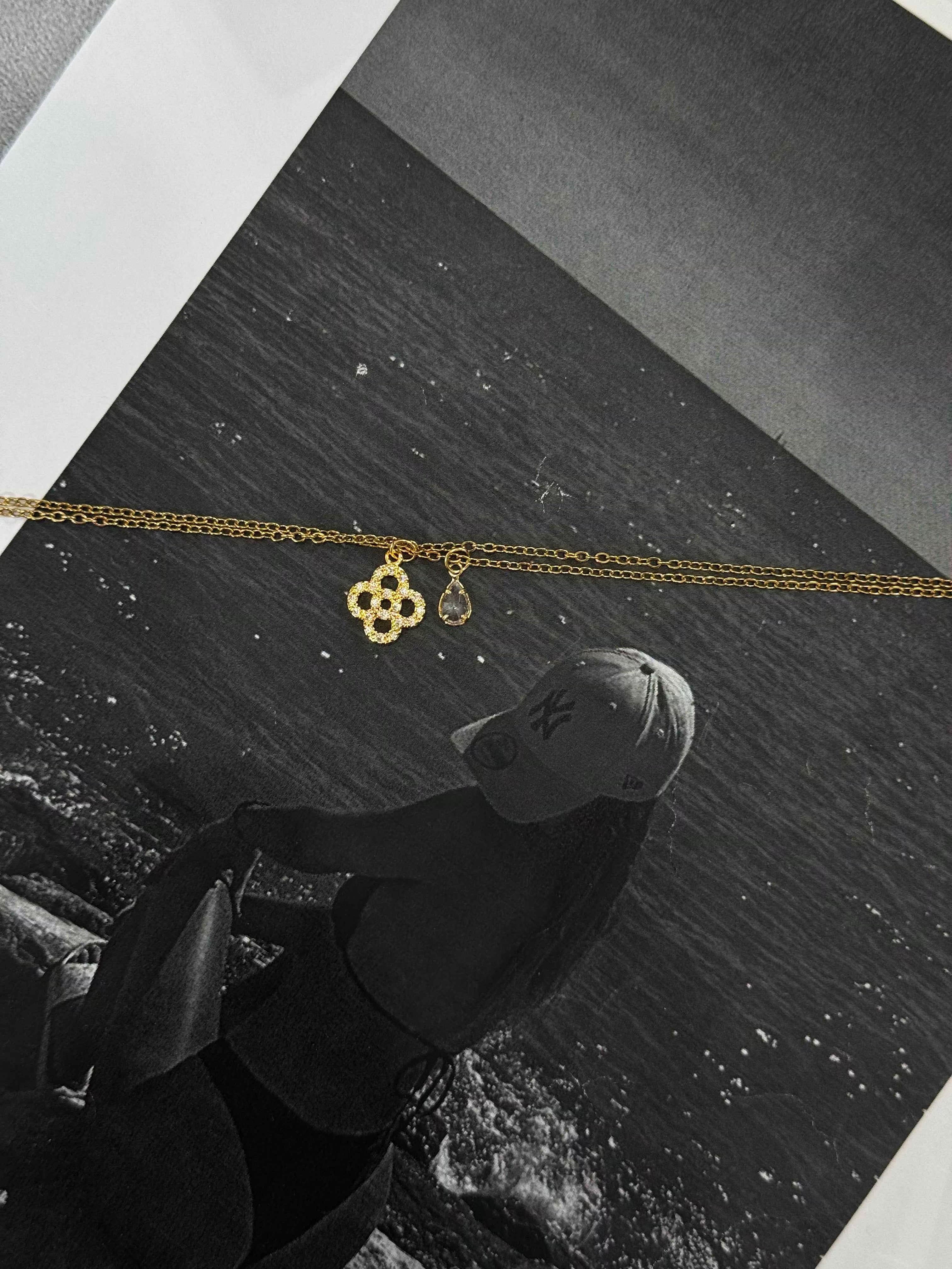Lucky Drop - Βραχιόλι Ποδιού Stainless Steel