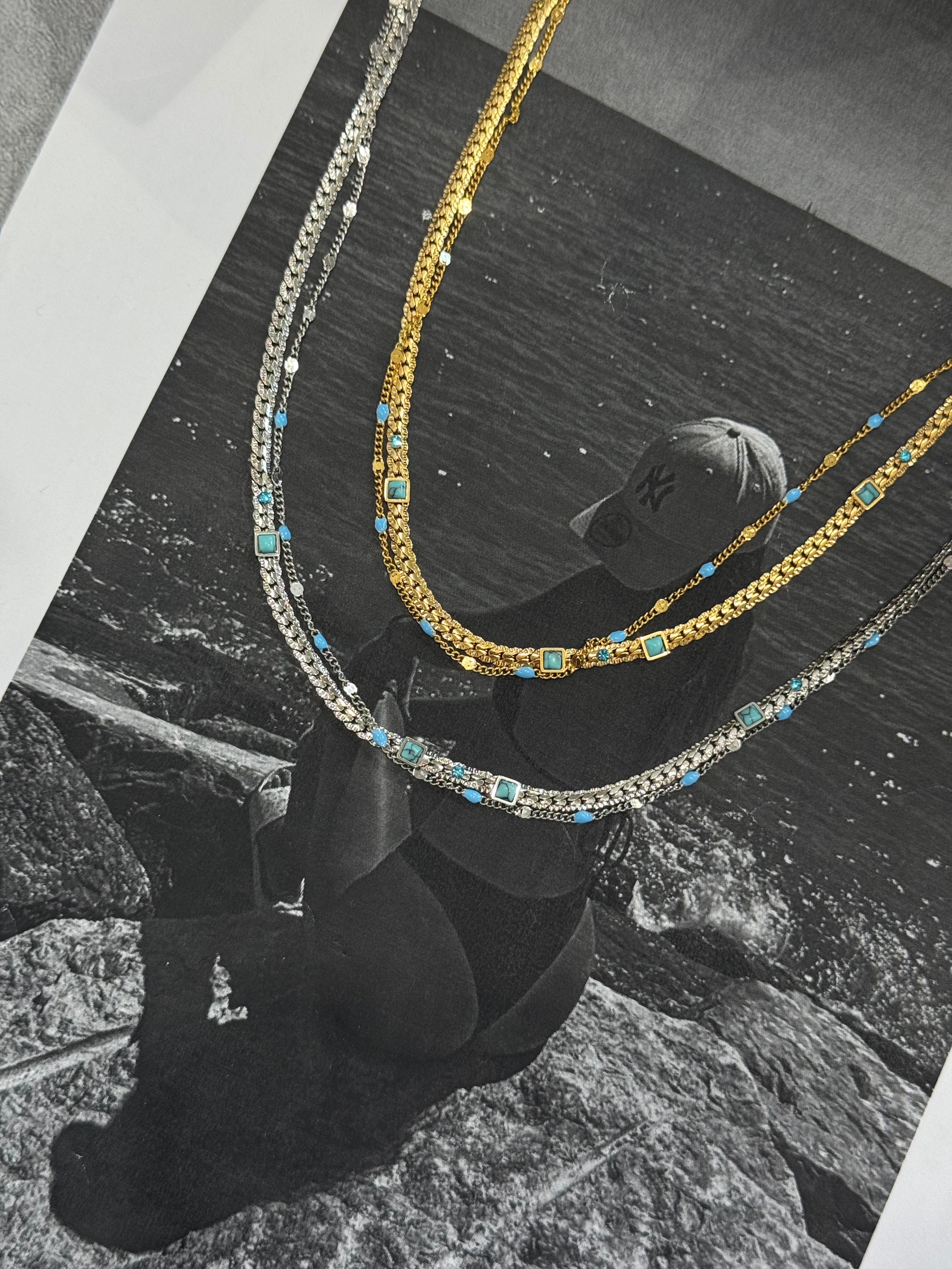 Turquoise Dream - Κολιέ Stainless Steel