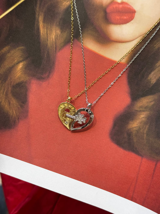 Locked in Love – κολιέ stainless steel