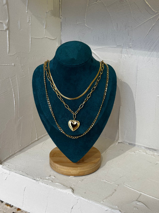 Glossy Devotion – κολιέ stainless steel