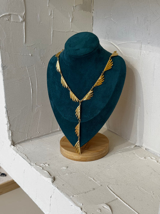 Winged Muse – κολιέ stainless steel