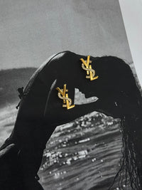 Couture Monogram - Σκουλαρίκια Stainless Steel