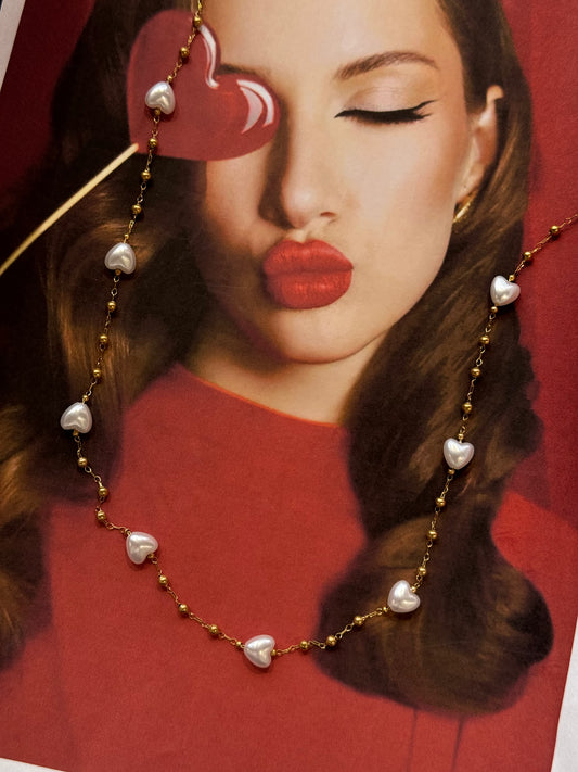 Glossy Heart – κολιέ stainless steel