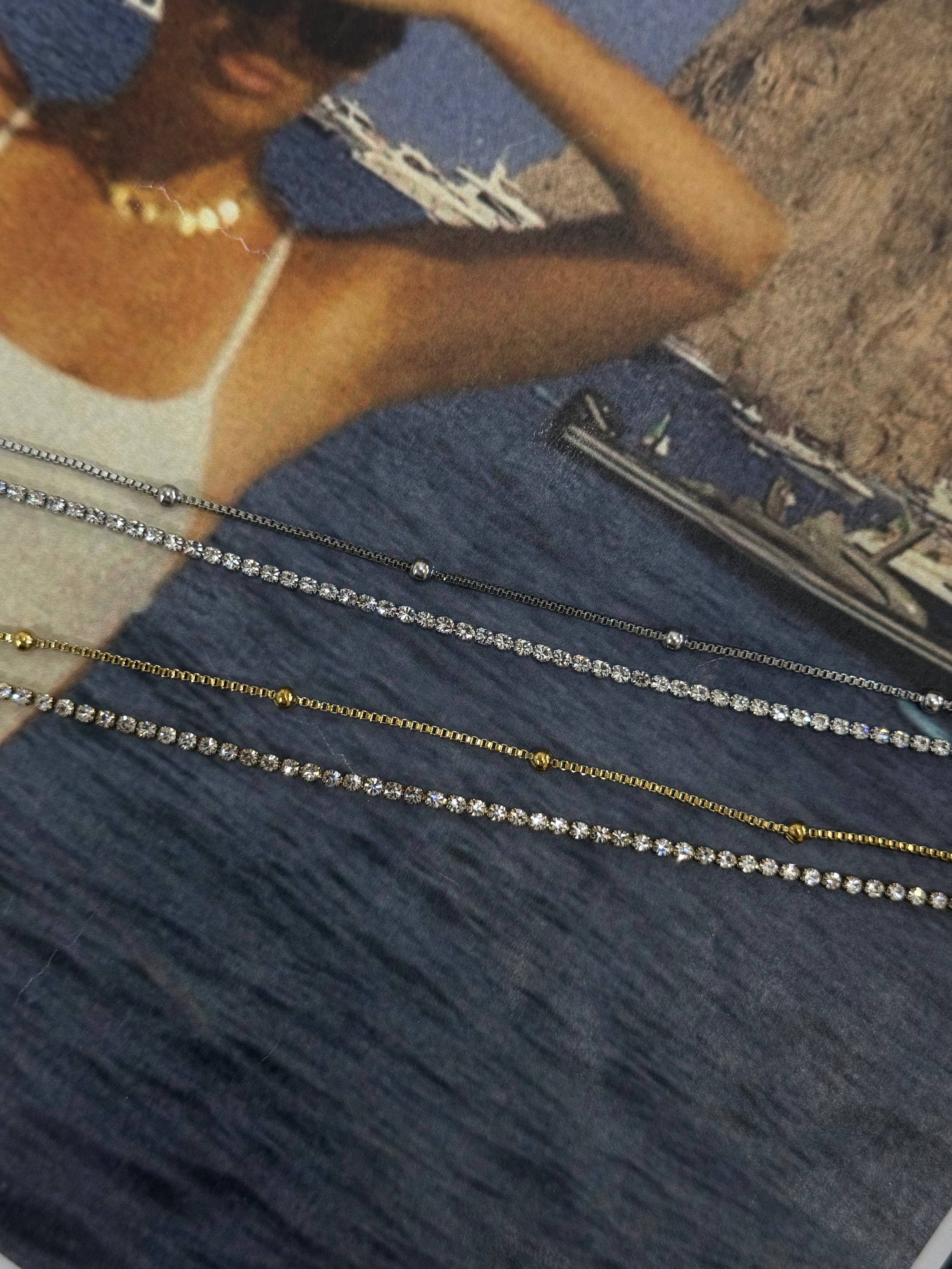Summer Luxe - Βραχιόλι Ποδιού Stainless Steel