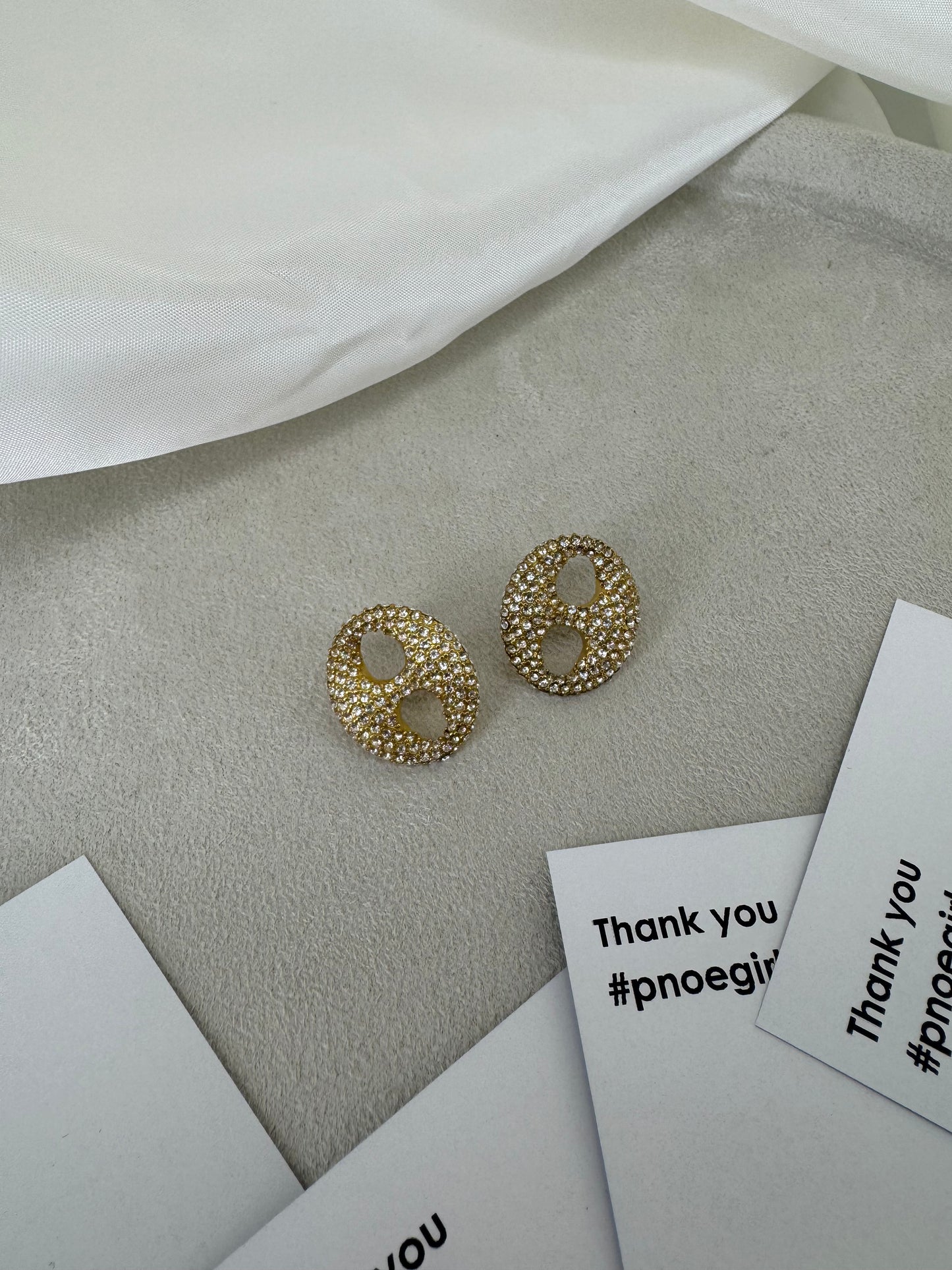Anastasia’s earrings ✨- Χρύσα ατσάλινα σκουλαρίκια