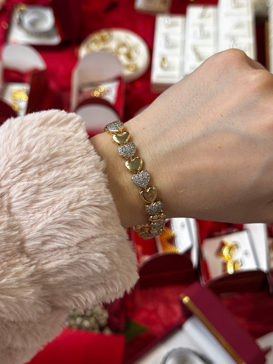 Shining Love – βραχιόλι stainless steel