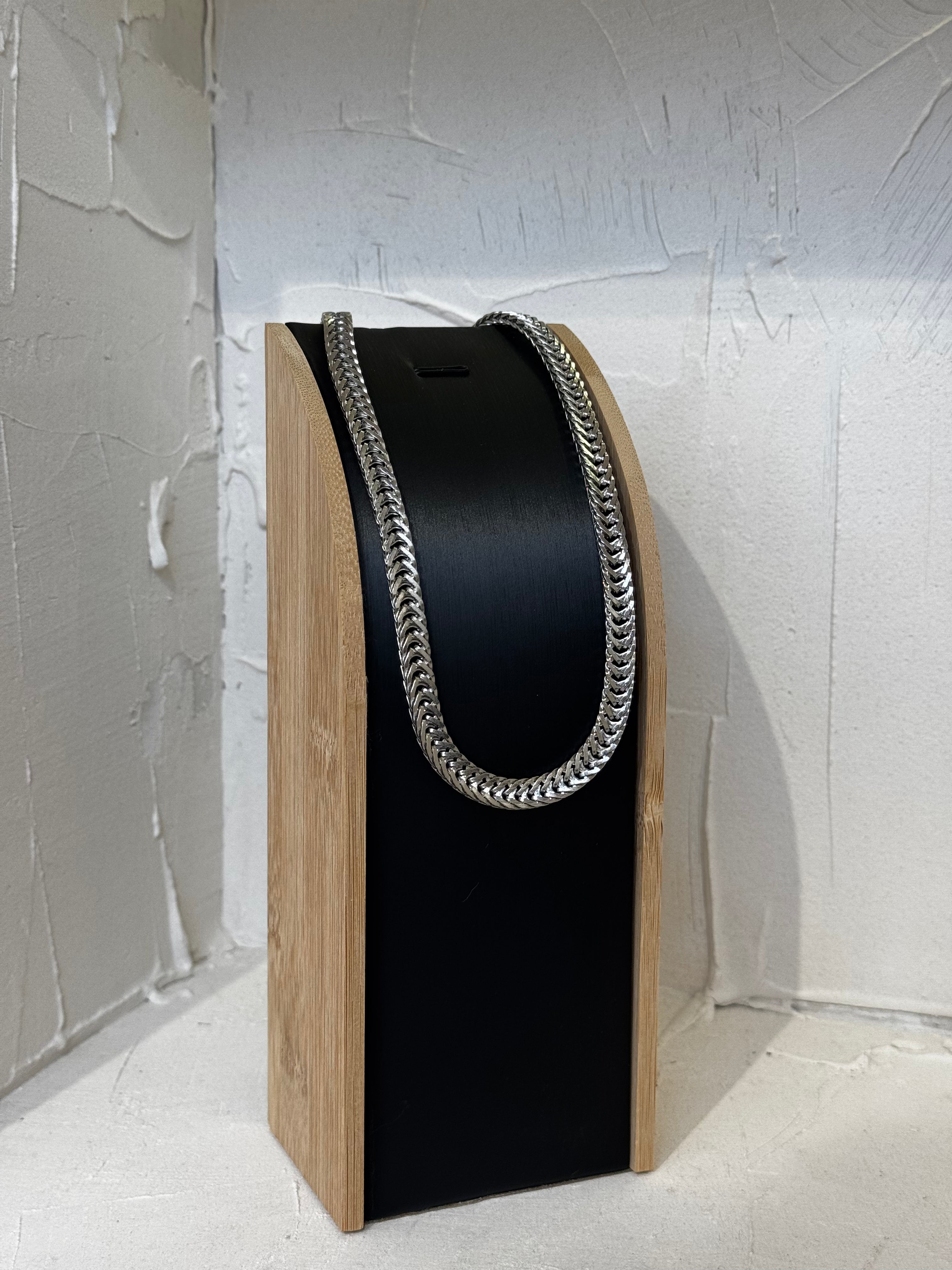 Grain Chain – stainless steel necklace
