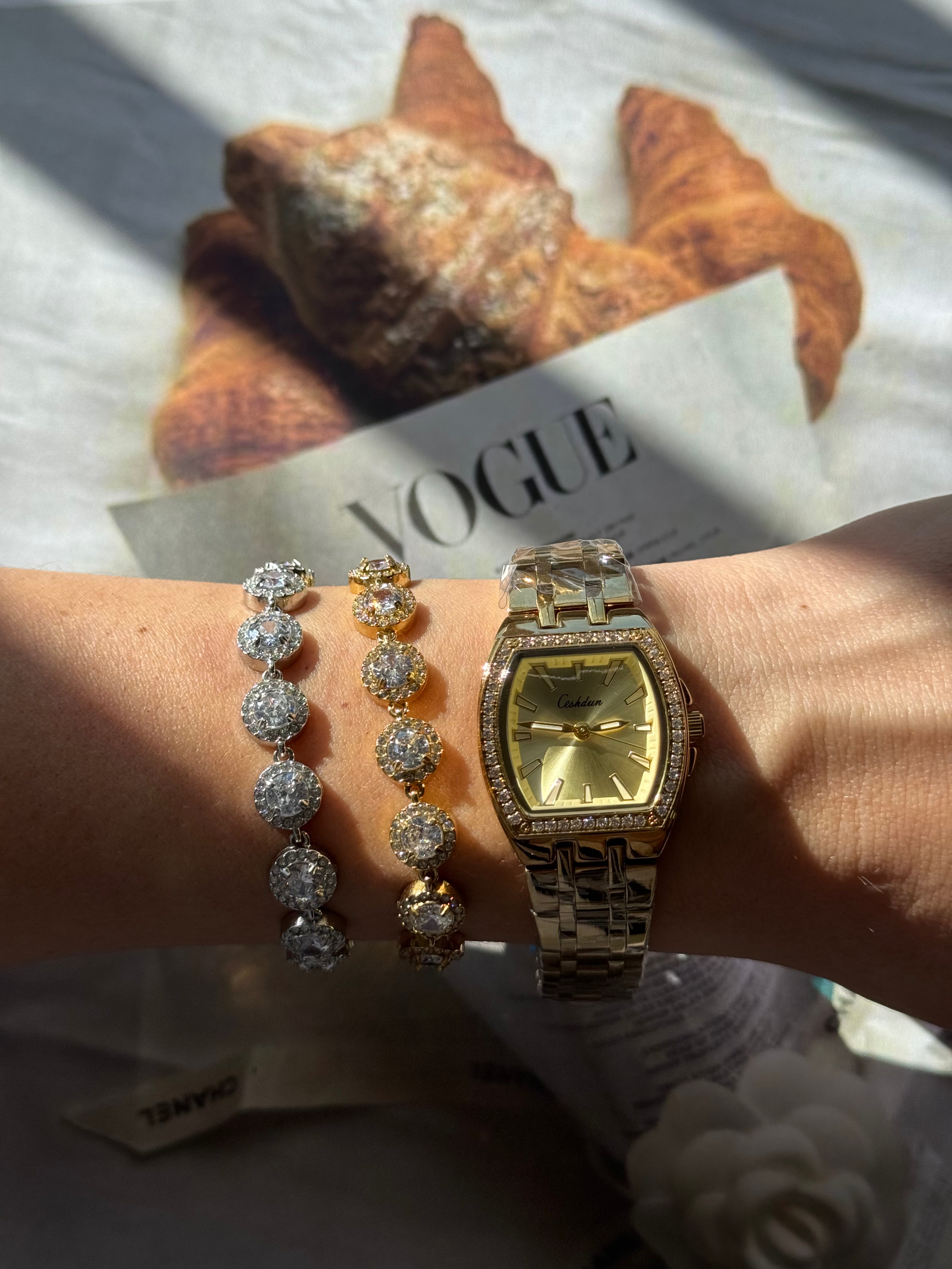 PARIS AURUM - Αδιάβροχο Premium Ρολόι Stainless Steel