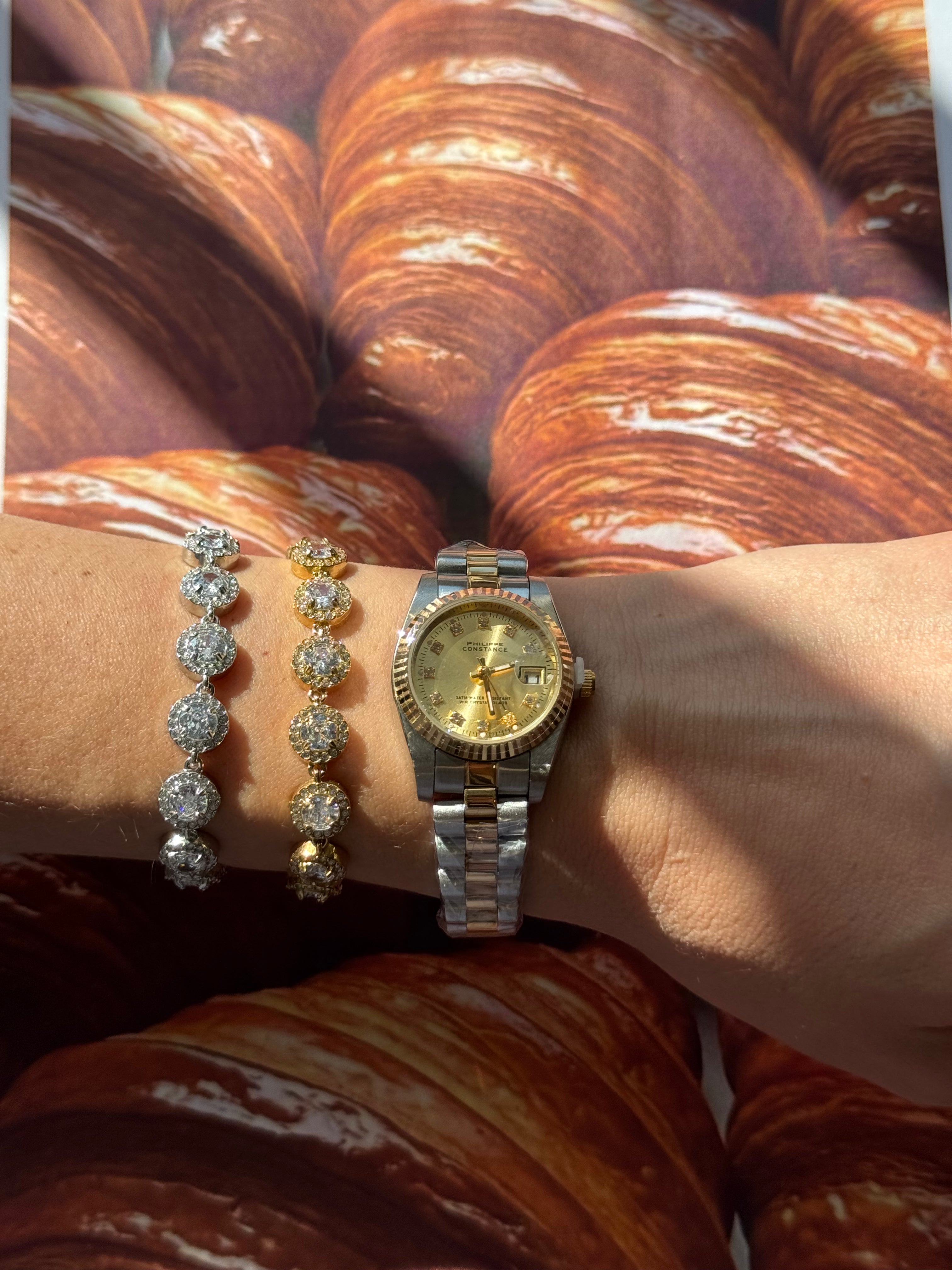 PARIS LUXE (small)- premium Ρολόι Stainless Steel 3ΑΤΜ