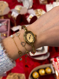 Bijoux Aura Gold – waterproof premium stainless steel watch