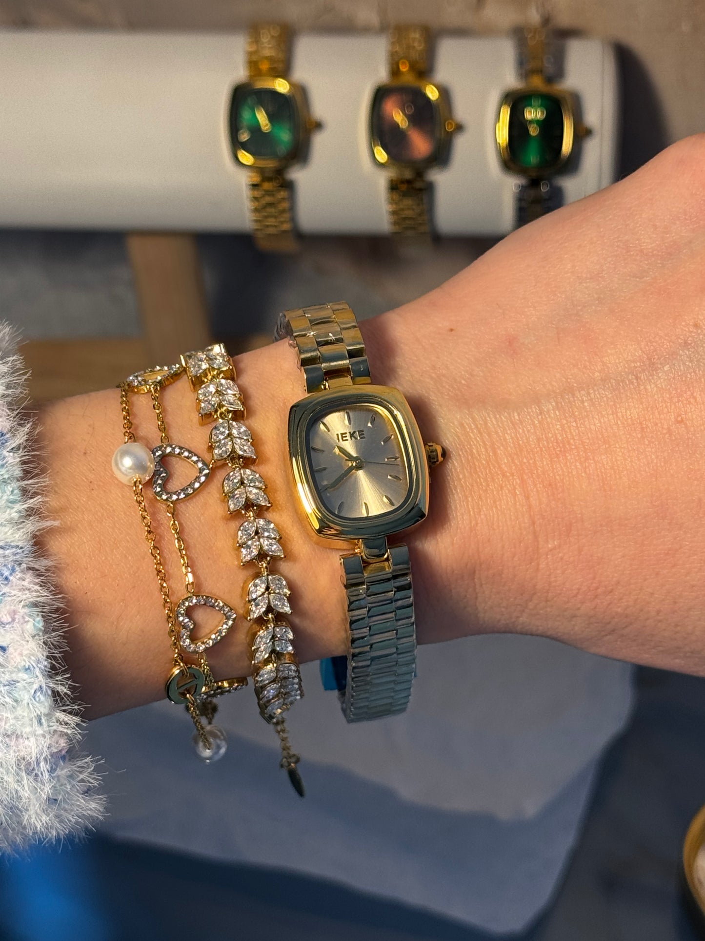 Audrey Royal Gold – αδιάβροχο ρολόι premium stainless steel