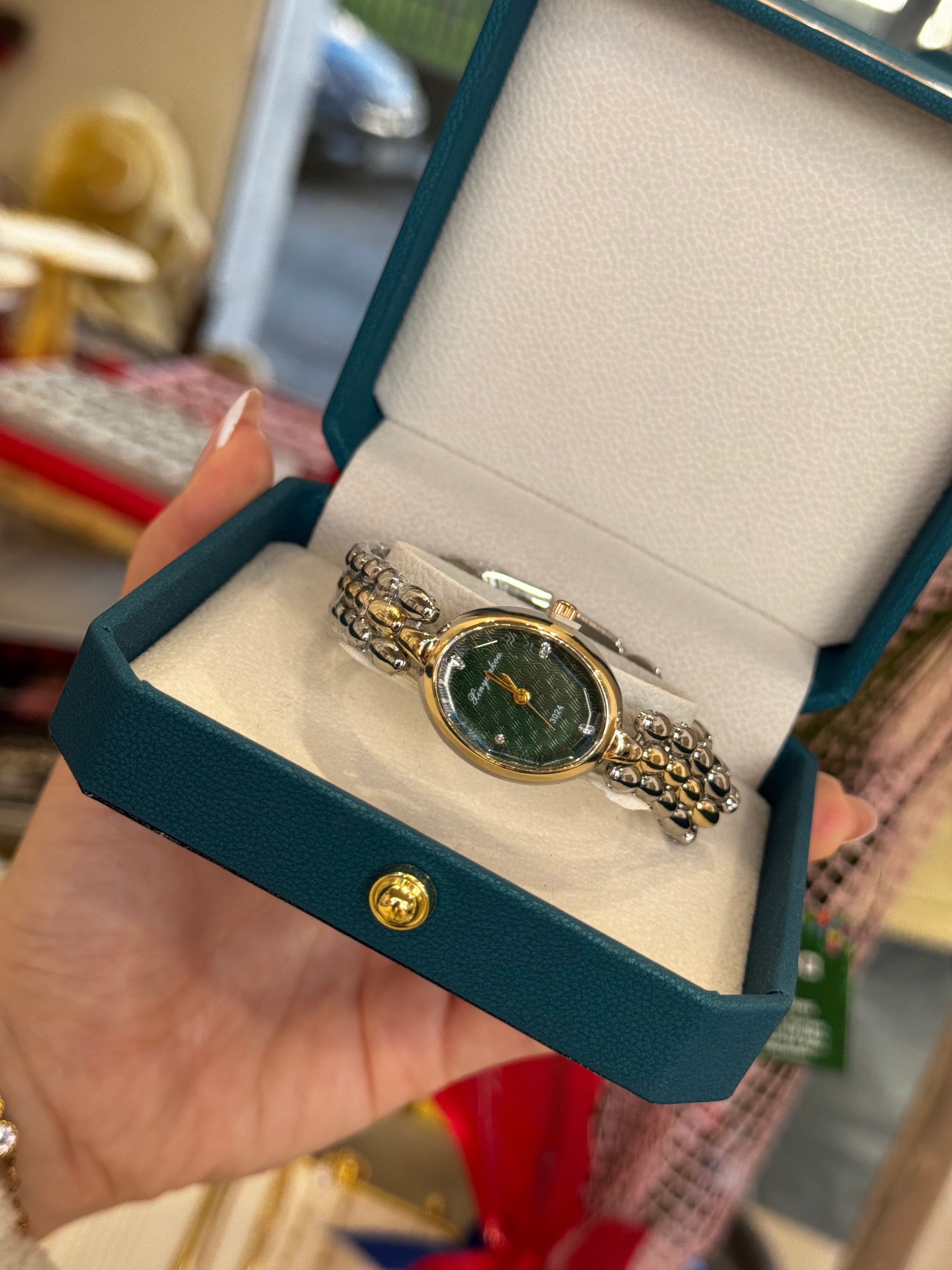 Estelle Forest Green – ρολόι stainless steel