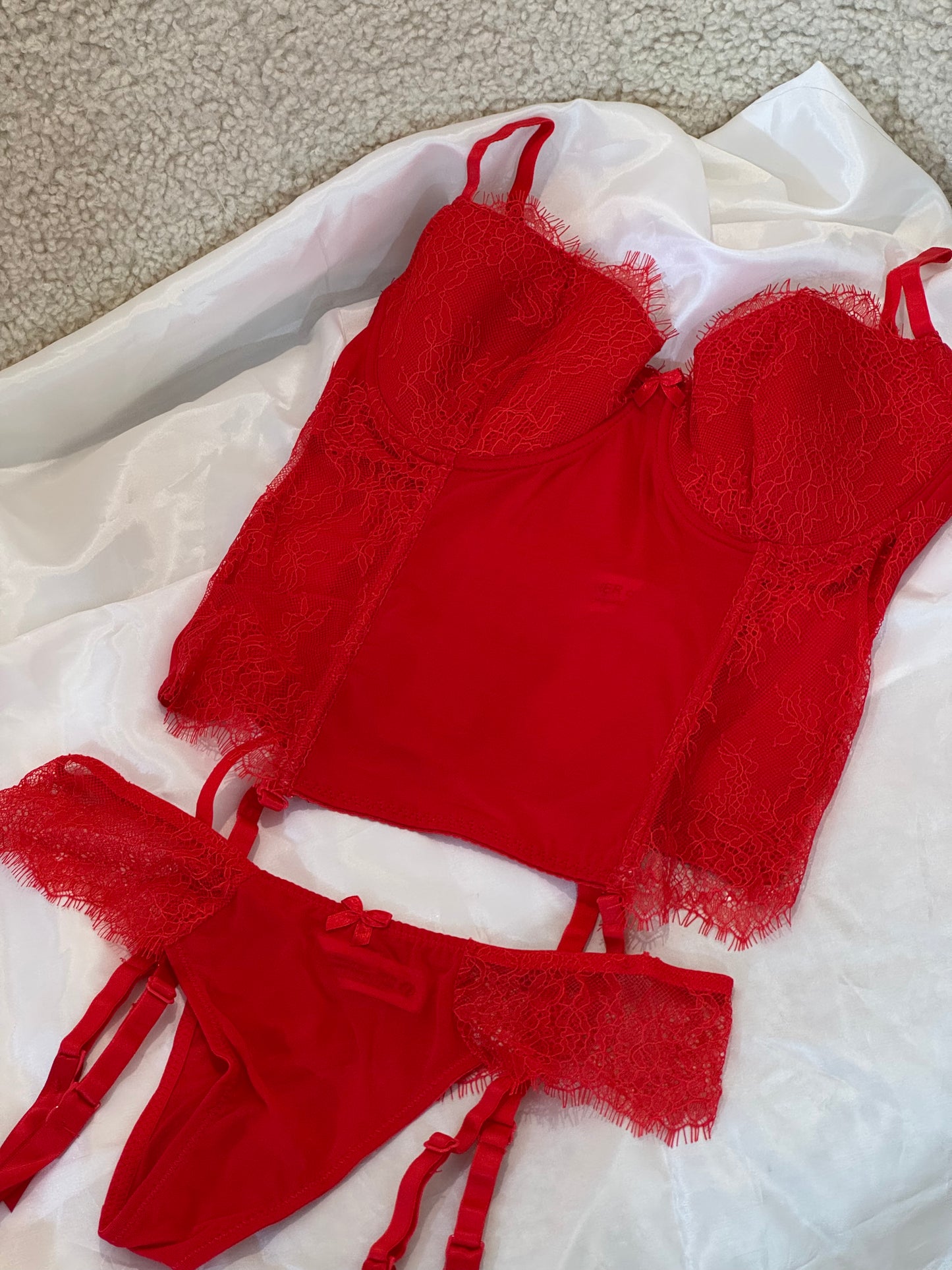 Scarlet Desire Corset Set