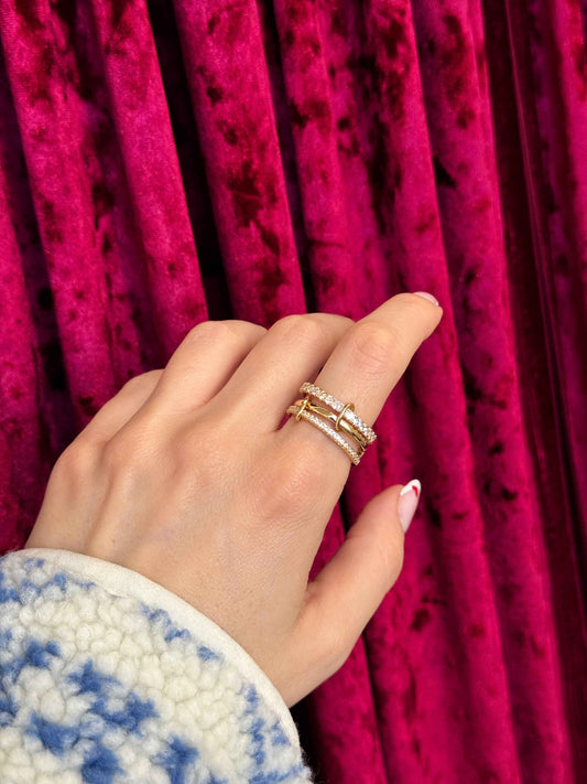 Trinity Loop – δαχτυλίδι ανθεκτικός ορείχαλκος