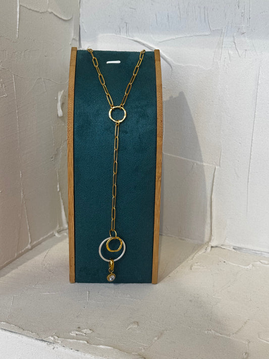 Lyra Halo – necklace Handmade jewelry by Pnoe