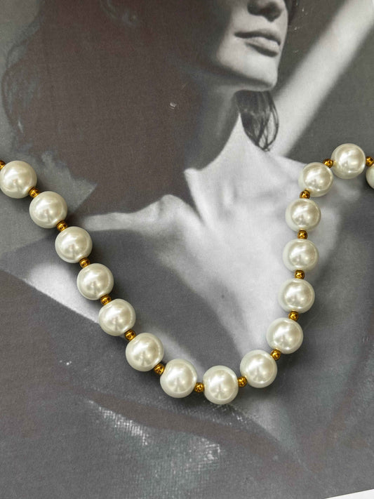 Daphne Royal Pearl – κολιέ Χειροποίητα κοσμήματα by Pnoe