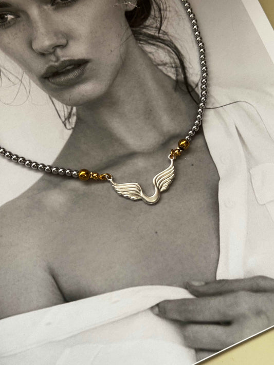 Estelle Flight – κολιέ Χειροποίητα κοσμήματα by Pnoe