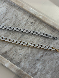 Sparkle Curb – Βραχιόλι stainless steel