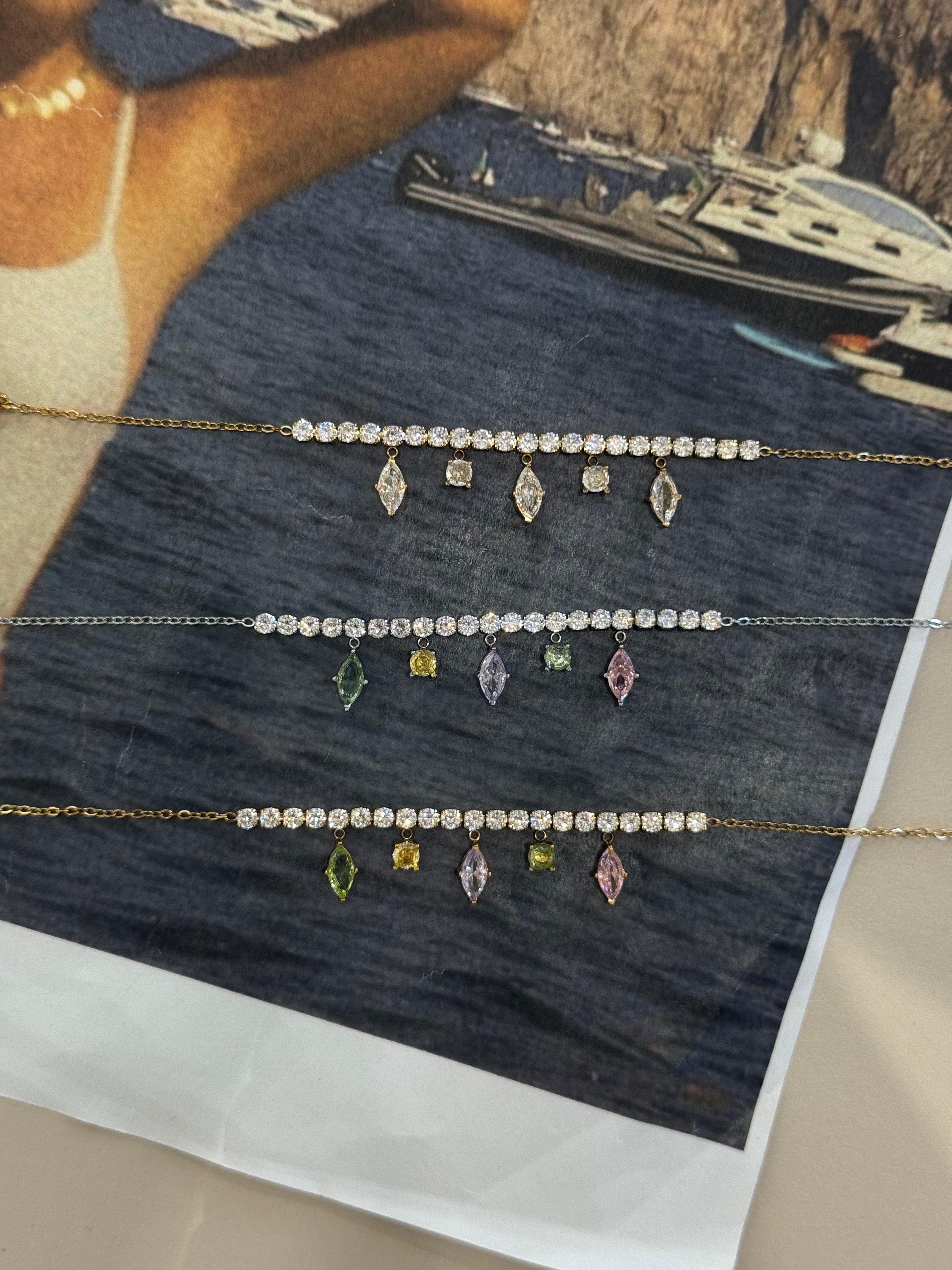 Candy Rain Drop – βραχιόλι stainless steel