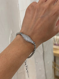 Diamond Wave – Βραχιόλι stainless steel