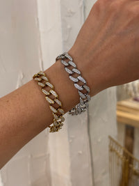 Glam Cuban – Βραχιόλι stainless steel