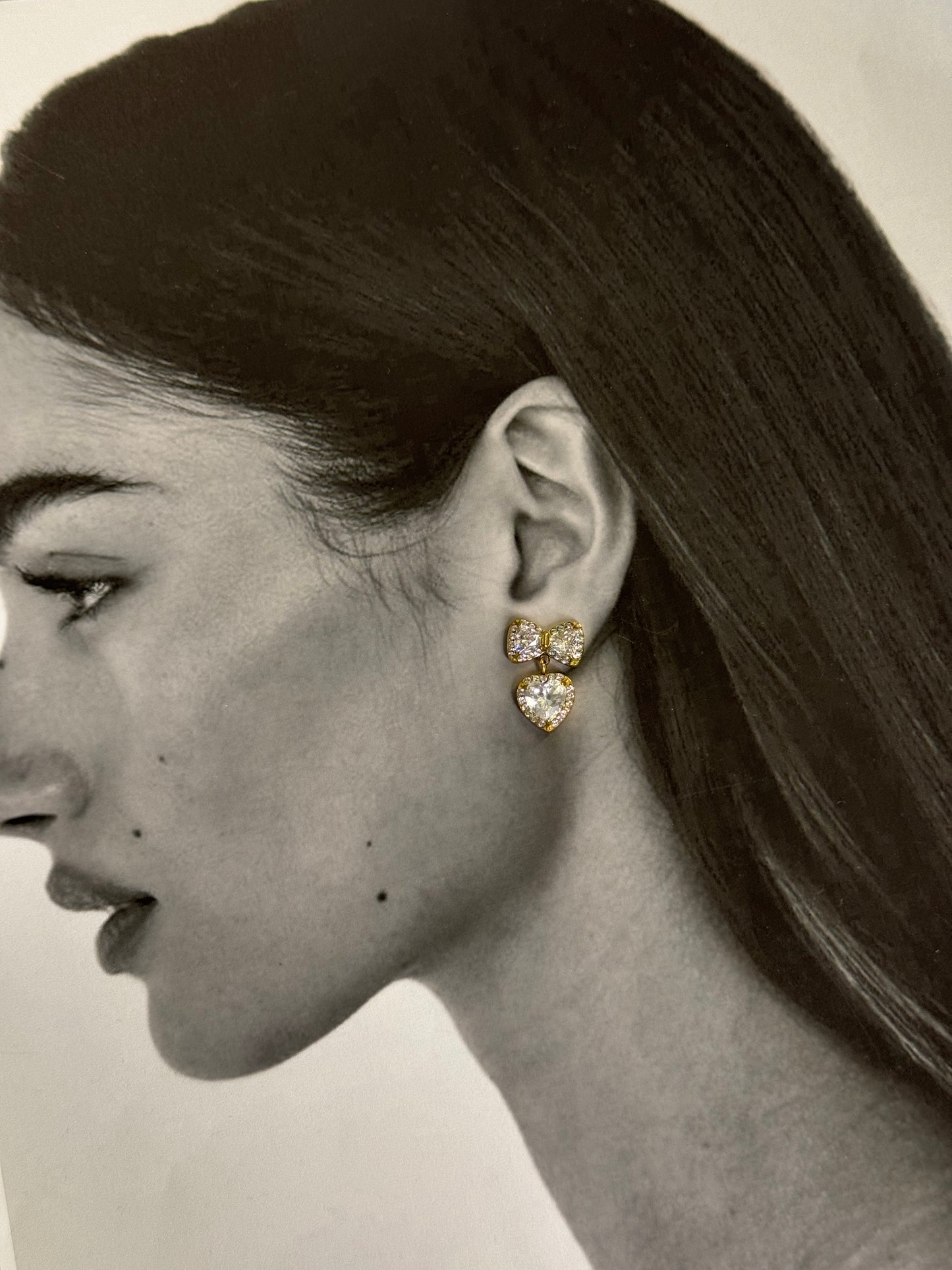 AMOUR BOW – Σκουλαρίκια Stainless Steel