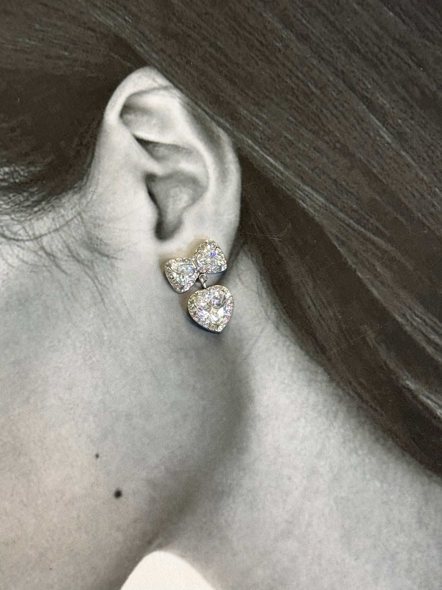 AMOUR BOW – Σκουλαρίκια Stainless Steel