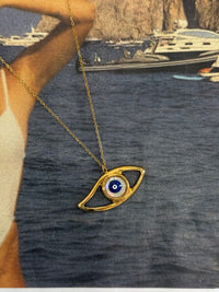 Glow Eye – Κολιέ stainless steel