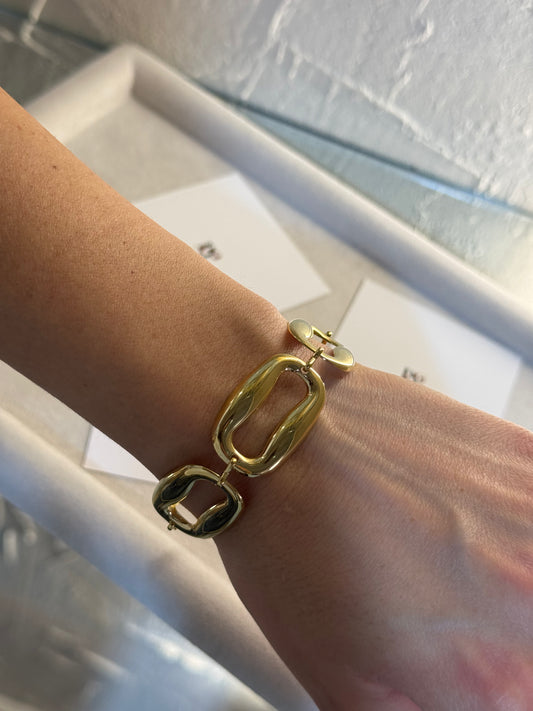 Sculpted Chain - βραχιόλι stainless steel
