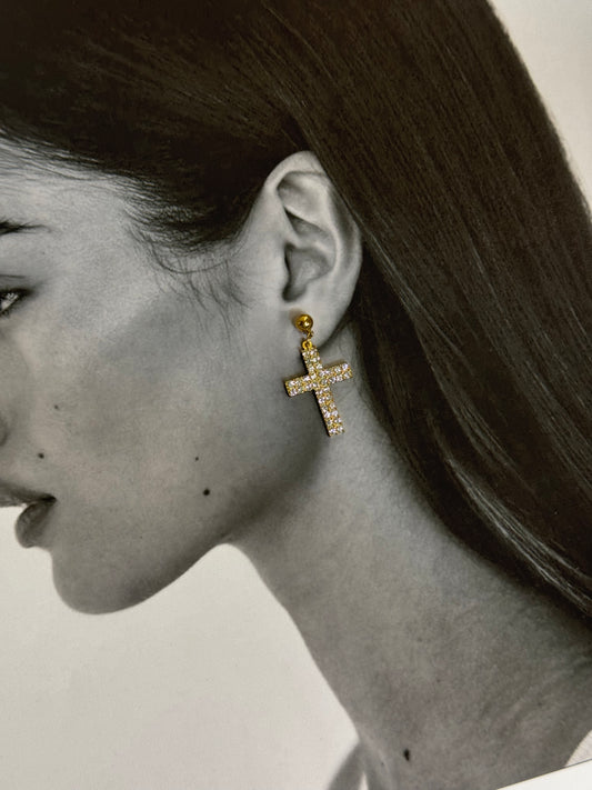 Divine Sparkle - σκουλαρίκια stainless steel