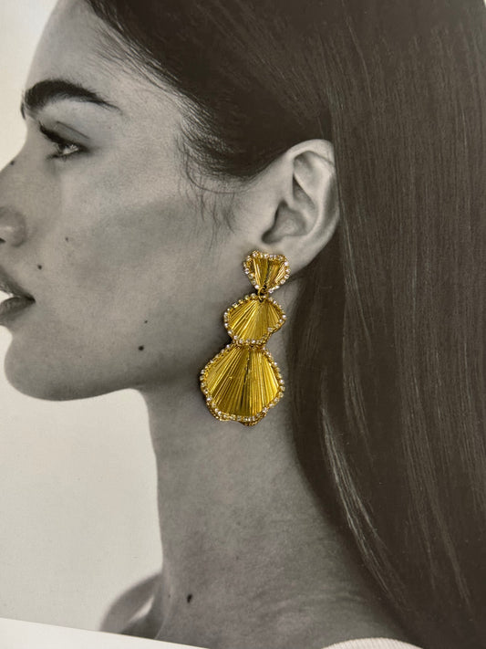 Sunray Glam - σκουλαρίκια stainless steel