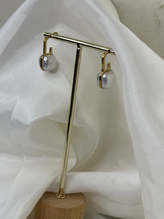 Pearl Essence - σκουλαρίκια stainless steel