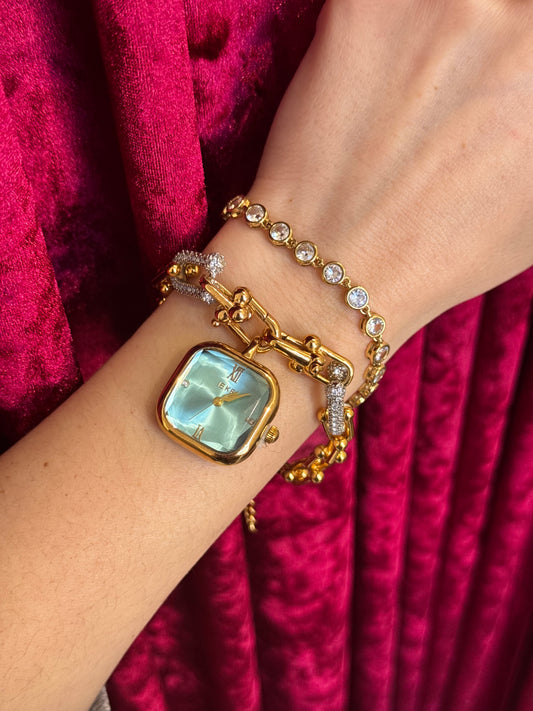 Venus Gold Watch 🪐 – αδιάβροχο ρολόι premium stainless steel